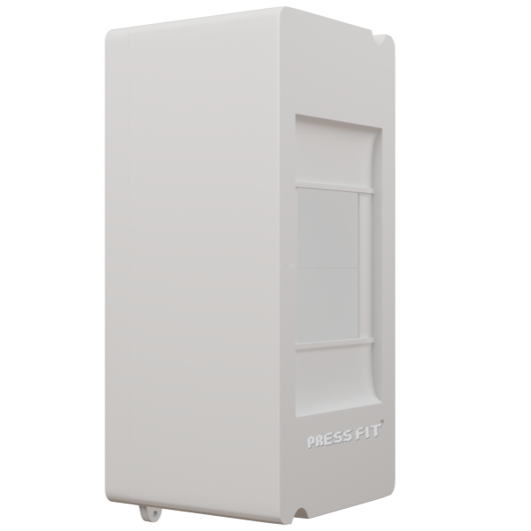 Press Teak - High-quality Plastic 1.5 Way Mcb Enclosure | Durable, Easy Installation, Flap Design For Convenient Access