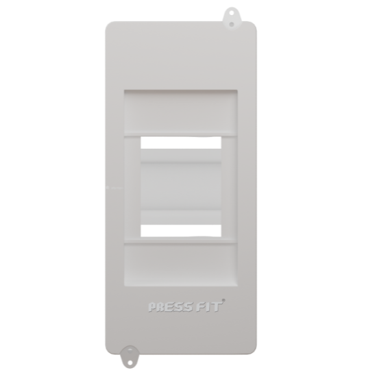 Press Teak - High-quality Plastic 1.5 Way Mcb Enclosure | Durable, Easy Installation, Flap Design For Convenient Access