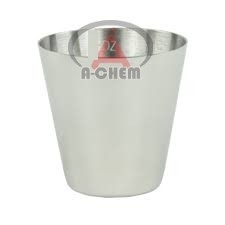 Medicine Cup - 2 oz. Capacity, Stainless Steel, Silver Color, 50 mm Diameter, 50 mm Height