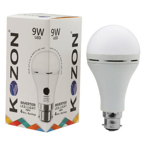 9w Ac Dc Ceramic Bulb - 220/240v Input, 100 Lumens Luminous Flux | Round Design, Energy Saving, One Year Warranty