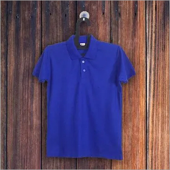 Honeycomb Matty Collar Neck T-Shirt - Polyester Fabric, Customized Sizes Available, Multicolor Options | Short-Sleeve, Unisex Fashion Staple