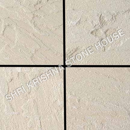 ढोलपुर सफेद खुरदरा पत्थर