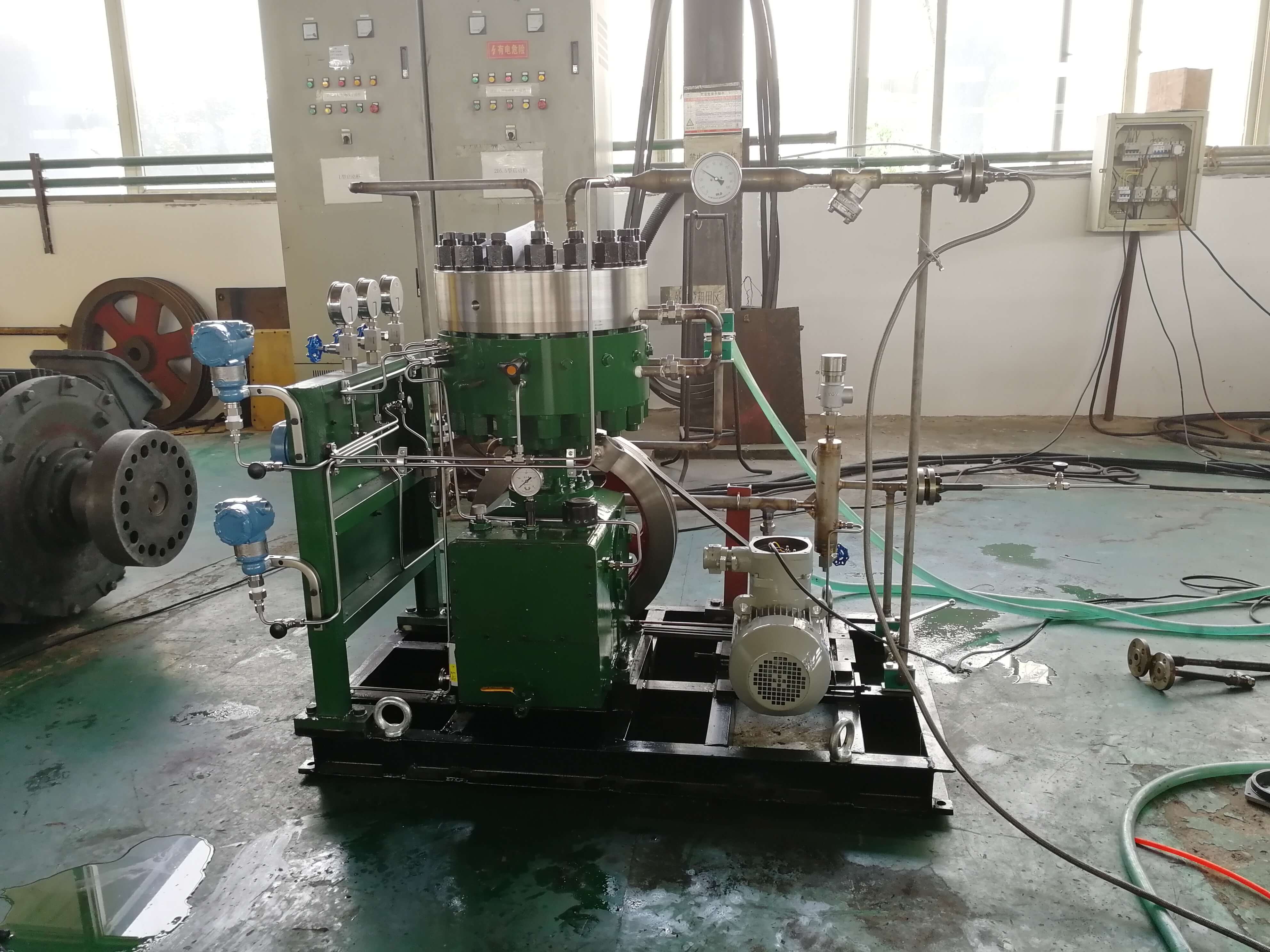 Oil-free 100% Purity Oxygen O2 Booster Gas Compressor