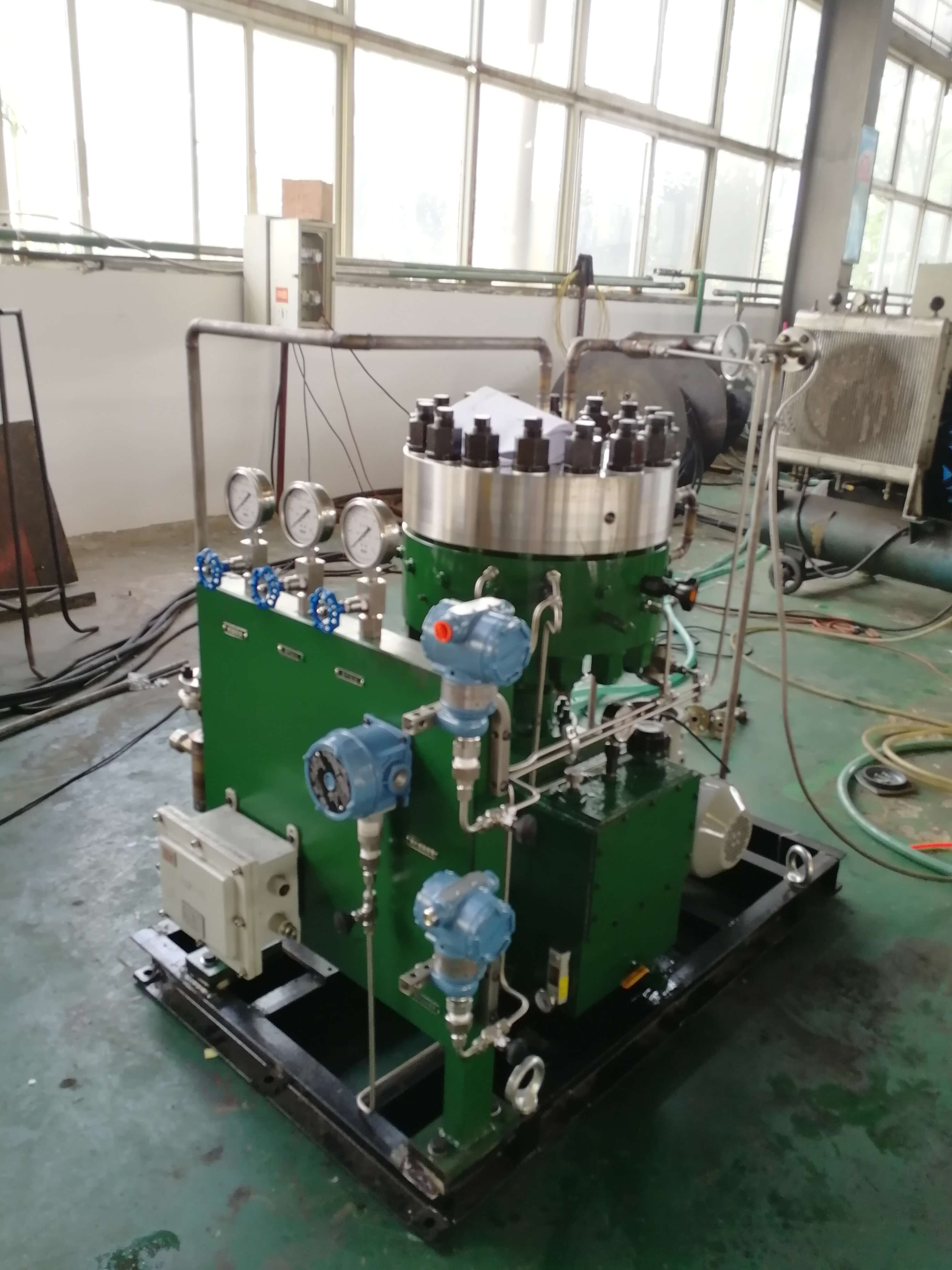 Oil-free 100% Purity Oxygen O2 Booster Gas Compressor