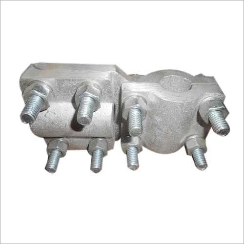 Silver Aluminium Moose Tee Clamp