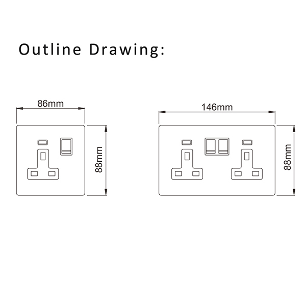 Switch Socket 9023spl