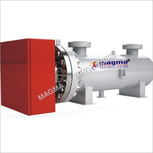Circulation Heaters - Stainless Steel, 1000 X 500 X 300 Mm Dimensions, 10-100 Kw Power Rating, 220-440 V Voltage, 10 Bar Operating Pressure, 50-150a C Temperature Range, 100 Kg Weight