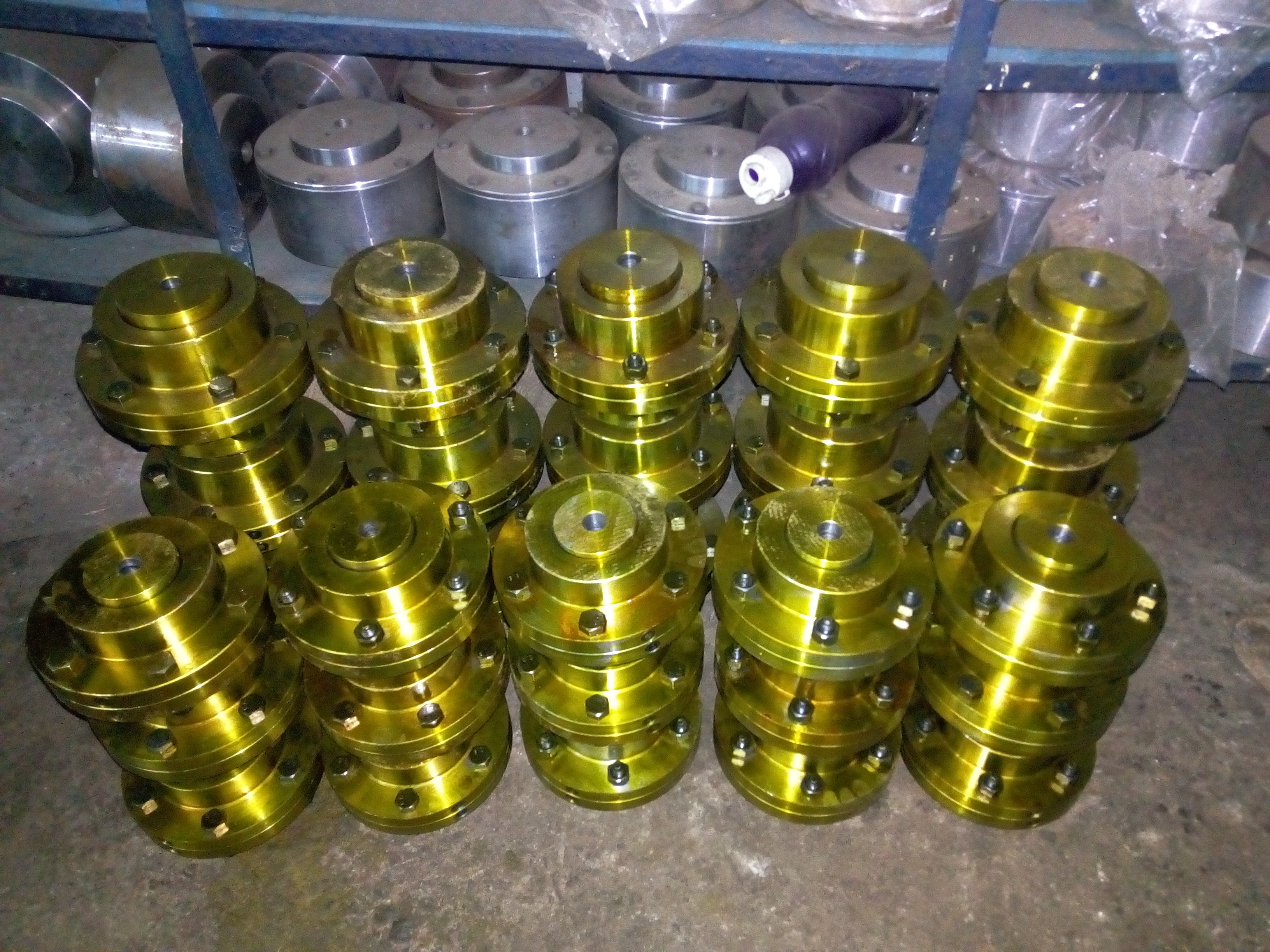 Industrial Geared Coupling - Steel En-8, 1/2 Inch Size | Spur Gearing, Forged Material