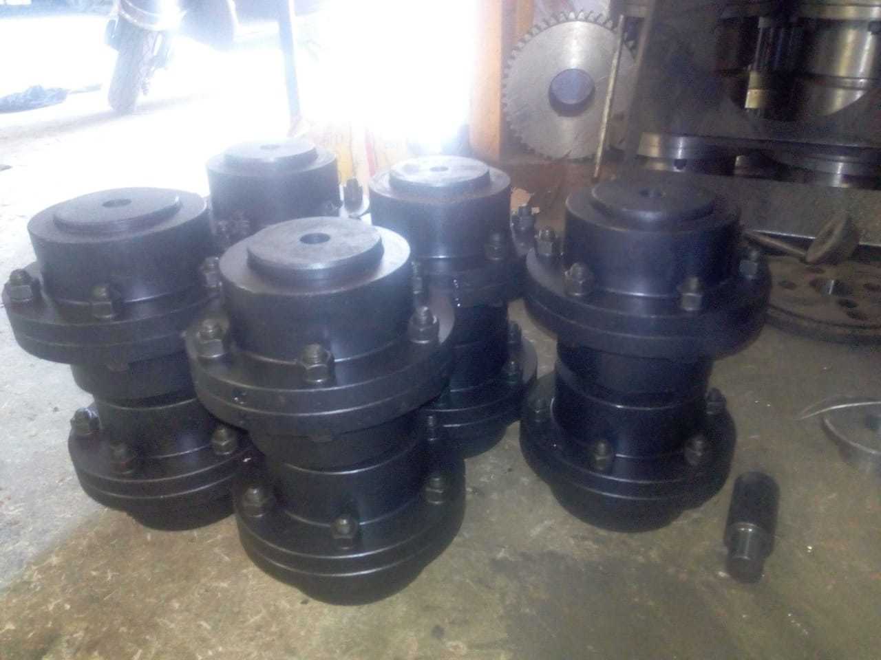 Industrial Geared Coupling - Steel En-8, 1/2 Inch Size | Spur Gearing, Forged Material