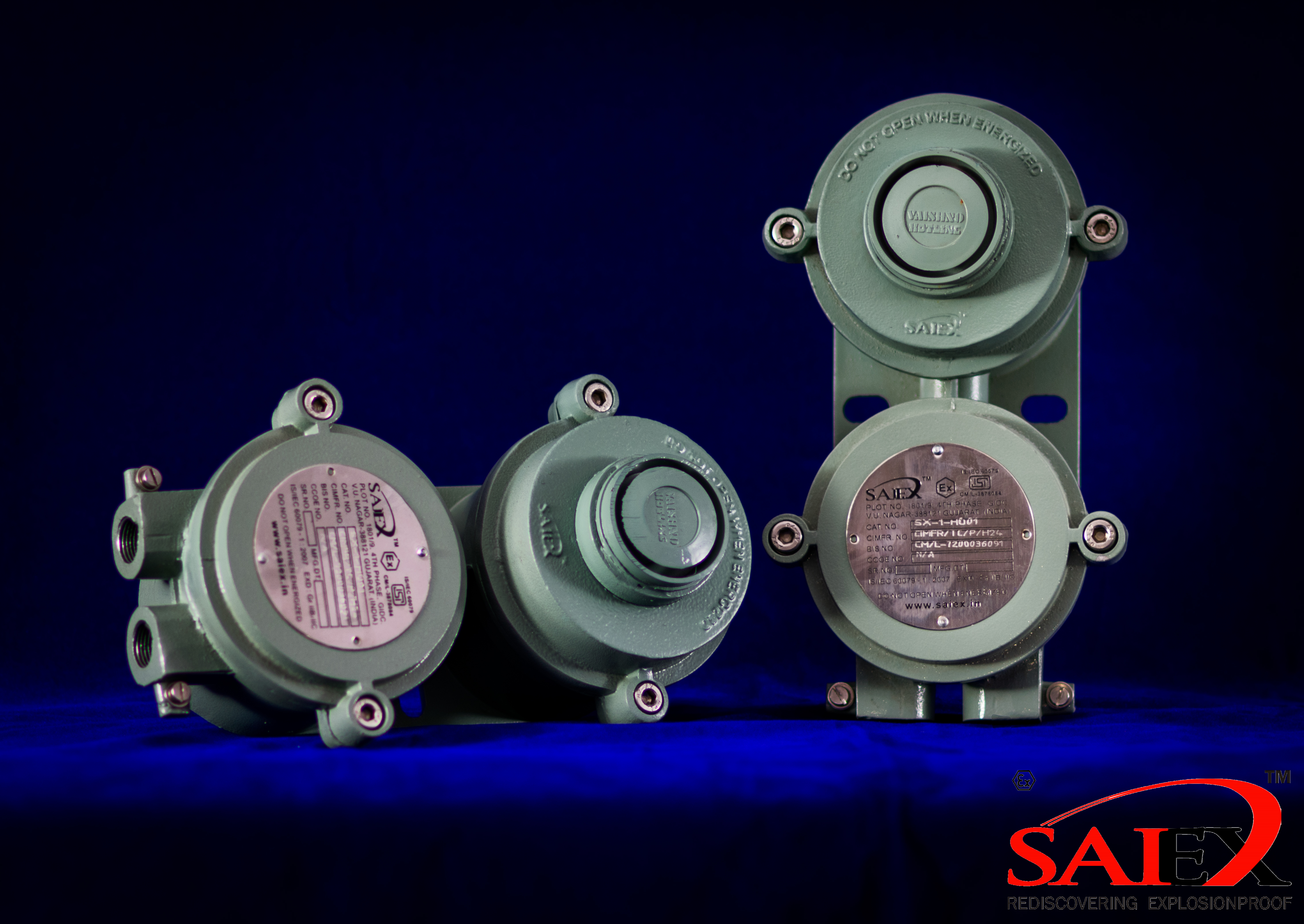 Flameproof Hooter - Aluminium, 32 Amp, 500 Vac Max | Ip 65/66 Protection Level