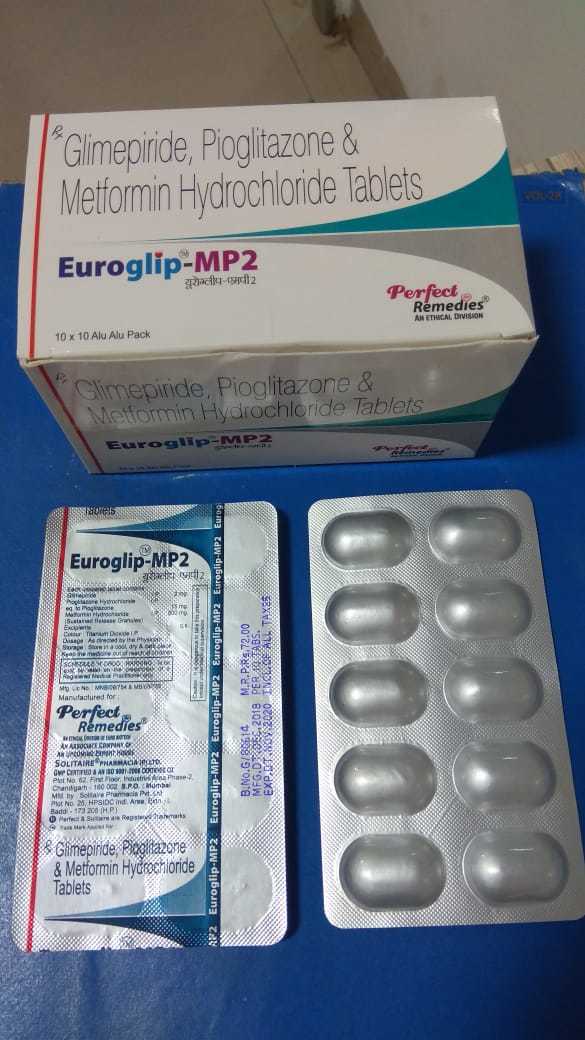Glimperide, Metformin & Pioglitazone Combination (Extended Release) Specific Drug
