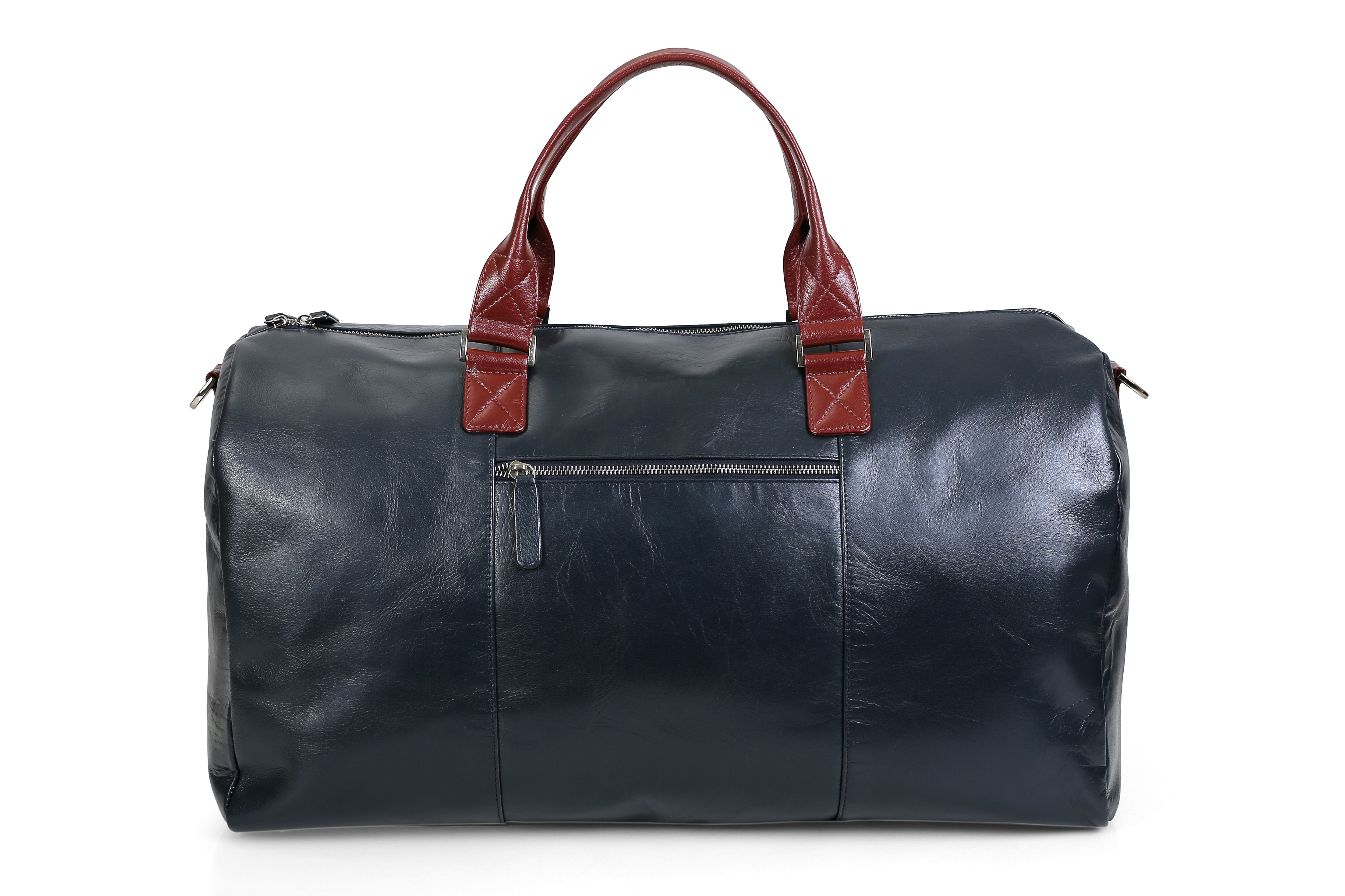 Unisex Leather Duffel Bag