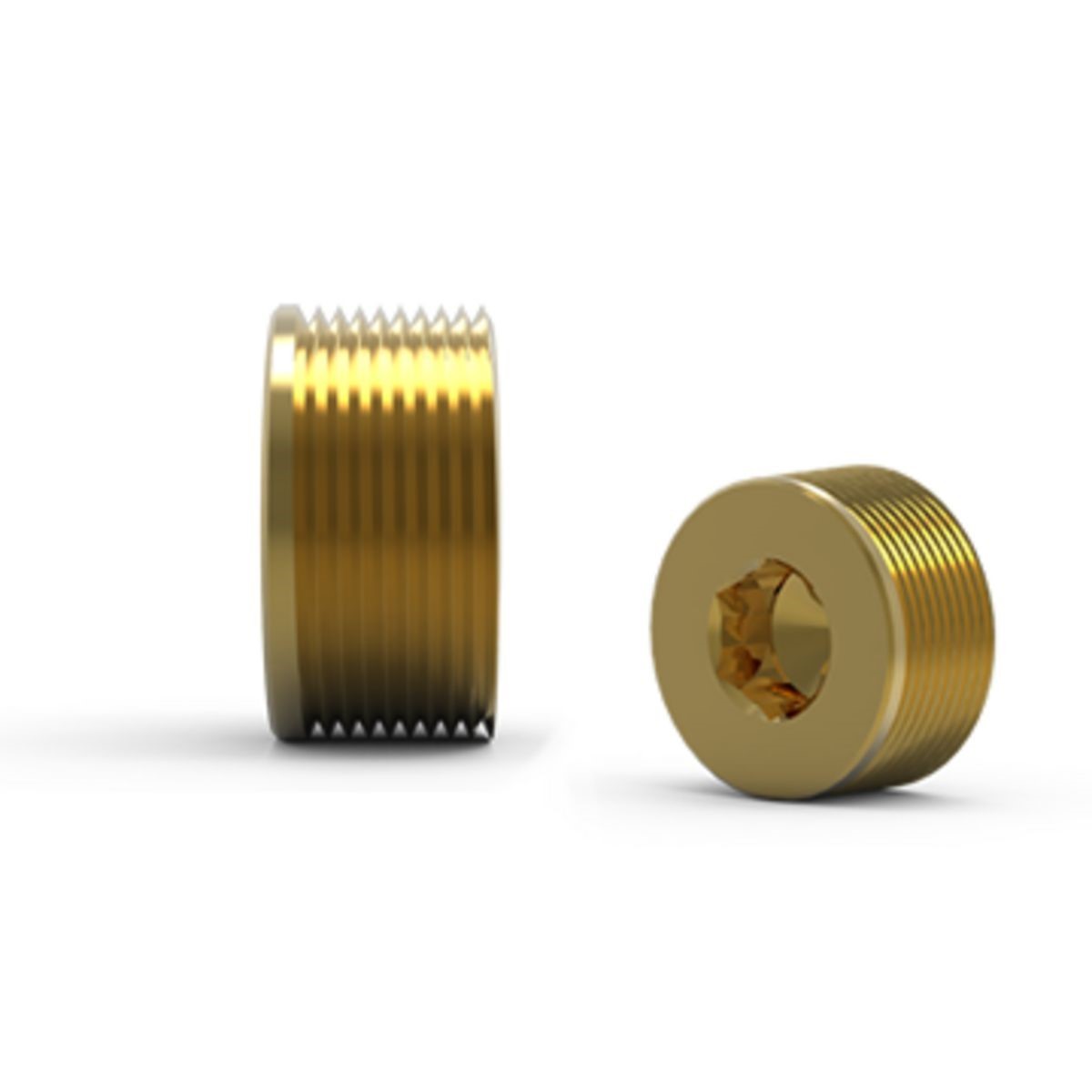 Brass Plug - Durable Ms Material | Corrosion Resistant, Versatile Utility