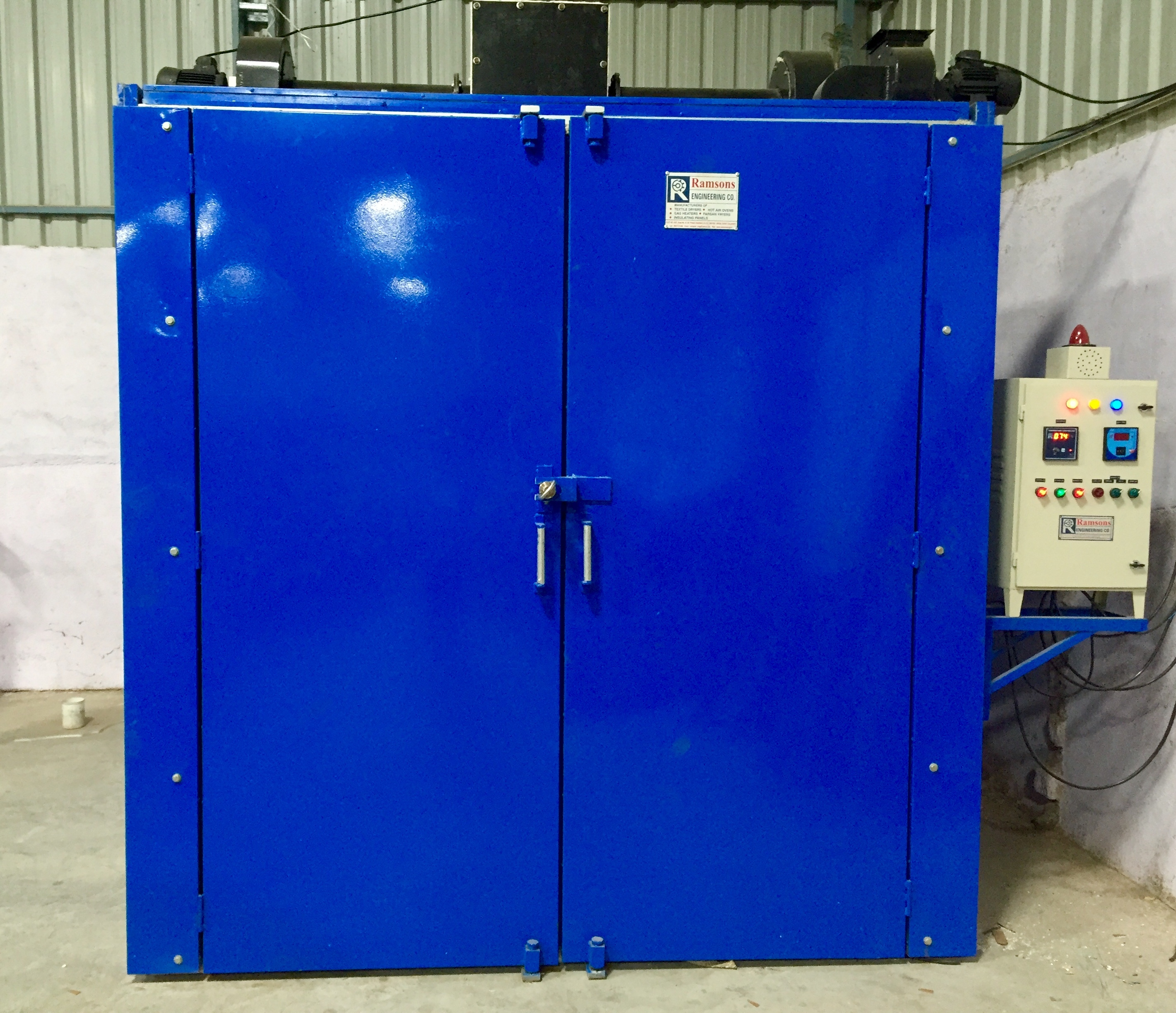 Paper Core Drying Oven Warranty: 1 Year Manufacturing Warranty