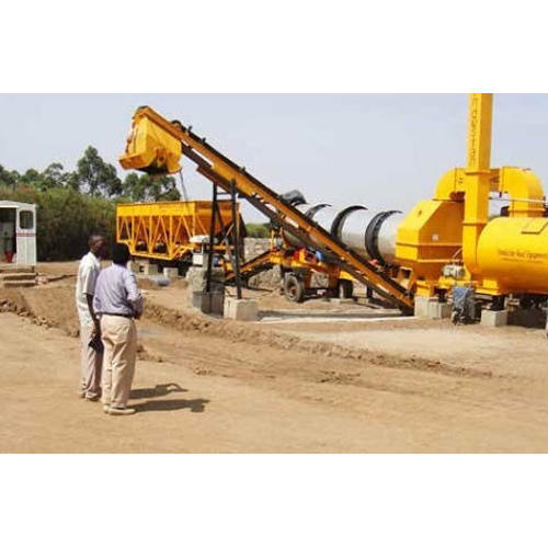 मोबाइल एस्फाल्ट हॉट मिक्स प्लांट