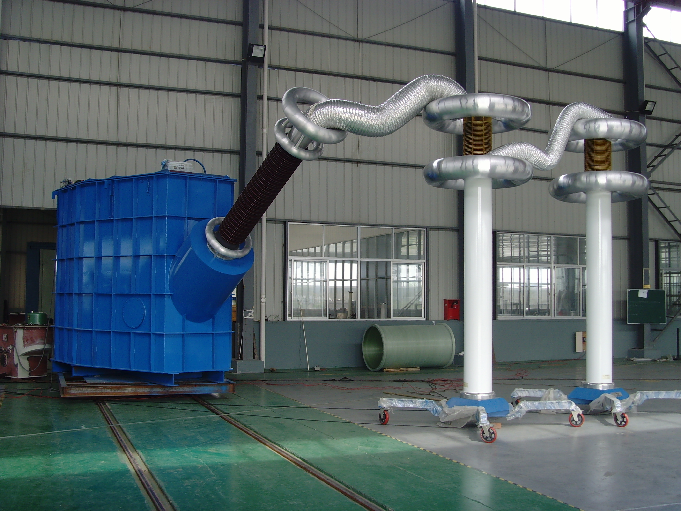 Ac Resonant Test System With Metal Tank Type