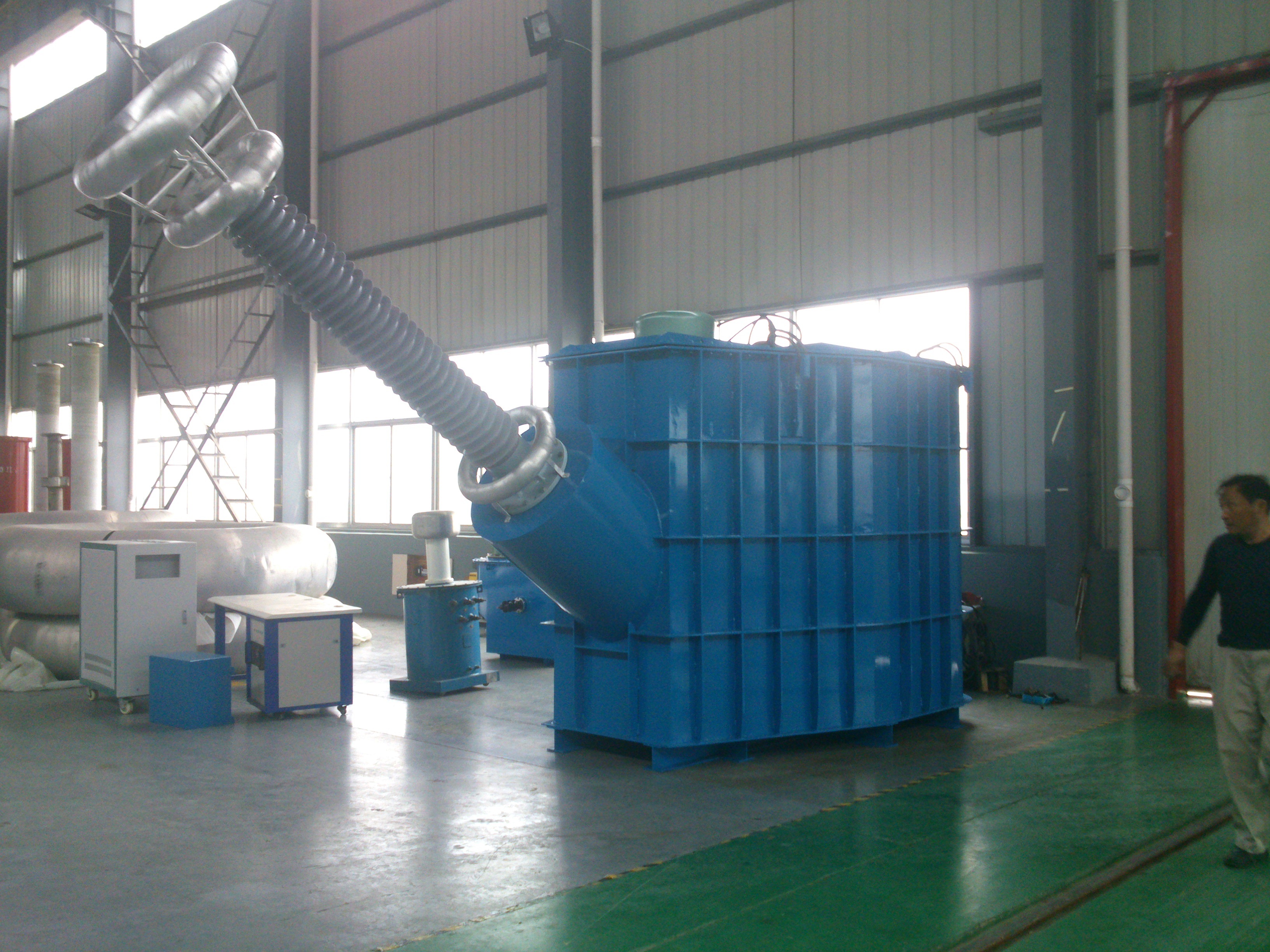 Ac Resonant Test System With Metal Tank Type
