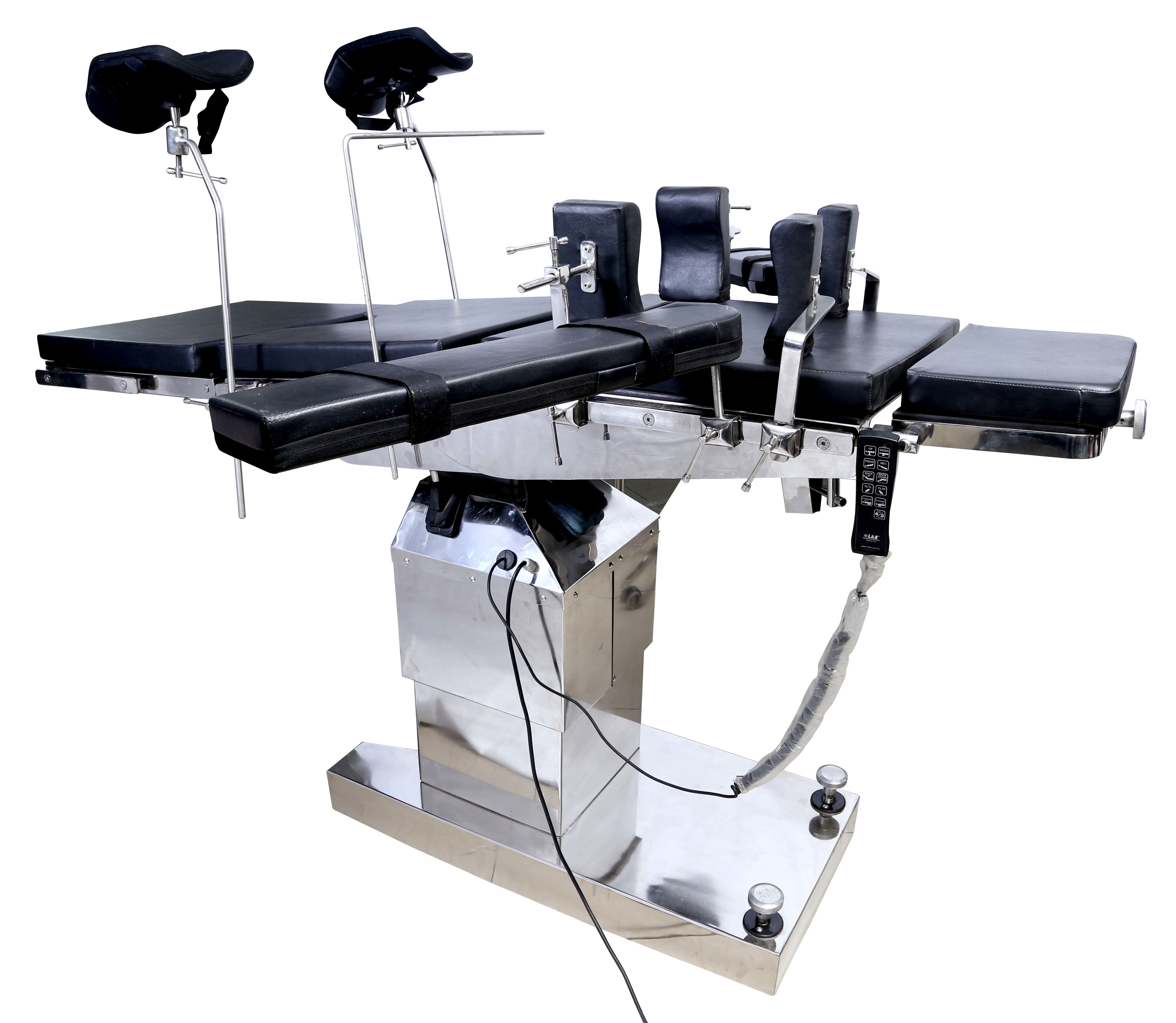 C Arm Compatible Ot Table - Stainless Steel, Height 29-39 Inches, Maximum Loading 500 Lbs | Durable, Foldable, Leg Rest And Backrest Functionality