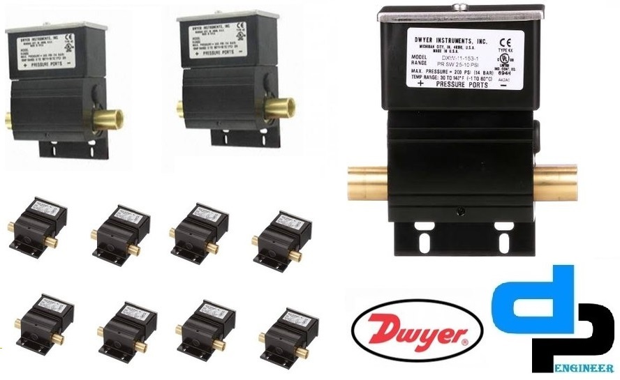 Matte Dwyer Dxw-11-153-1 Differential Pressure Switch