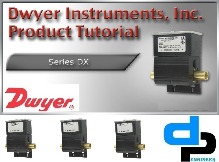 Dwyer Dxw-11-153-4 Differential Pressure Switch - Industrial Grade Panel Mount | Gas Pressure Measurement For Process Monitoring