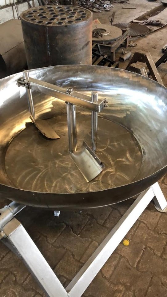 Stainless Steel Automatic Steambased Khoya Making Machine