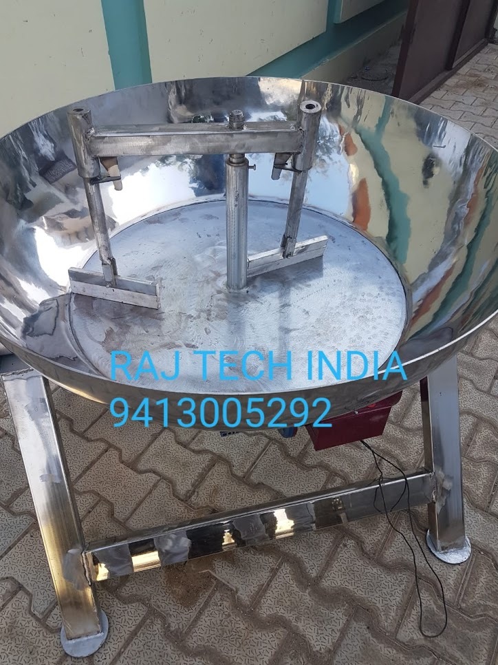 Stainless Steel Automatic Steambased Khoya Making Machine