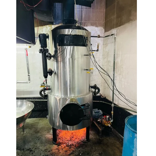 इसकी सेमी ऑटोमैटिक मशीन और रनिंग कॉस्ट गैस और डीजल भट्टी की तुलना में बहुत कम है। खोया/मावा बनाने के लिए स्टीम आधारित नॉन इब्र बॉयलर