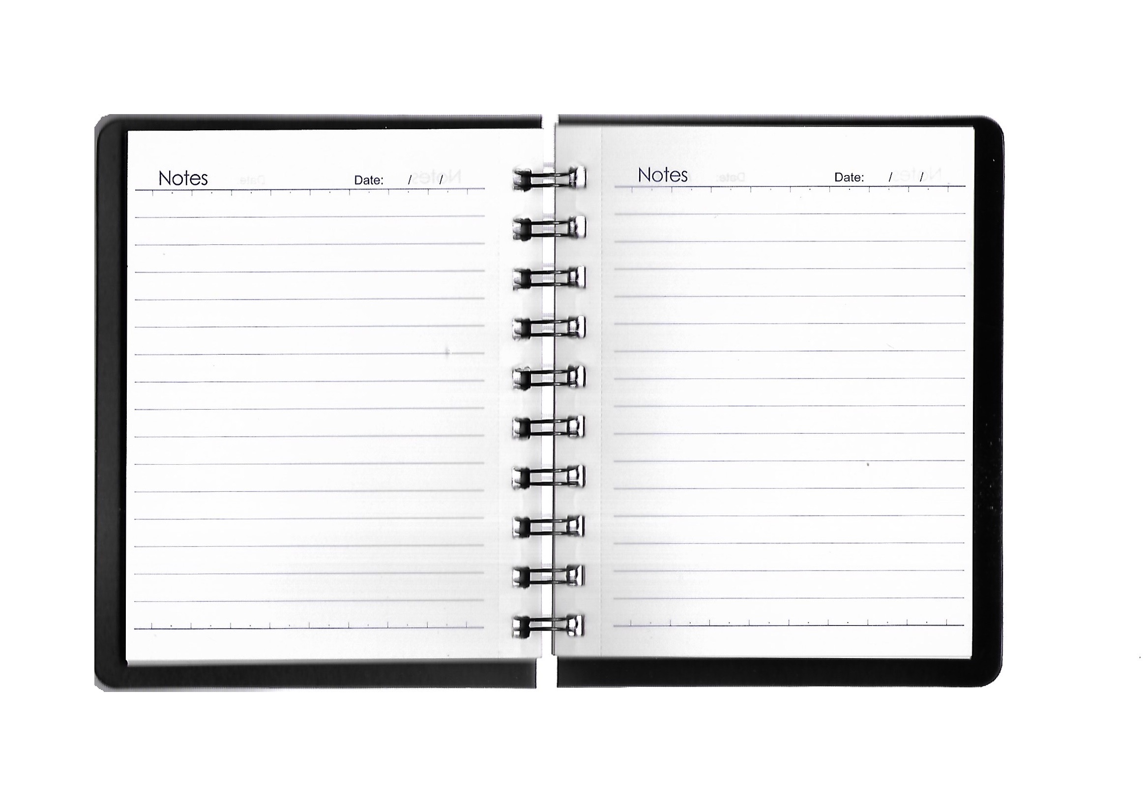 Royal Size Single Subject Wiro Notebook - Durable Polycover, 10.8 X 14 Cm, 70 Gsm, Single Ruled, 160 Pages | Micro-perforated Sheets, Pen Holder, Rounded Corners