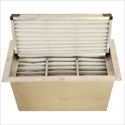 Fine Filter - Aluminium Frame, 610x610x300mm | Class F7, 90% Efficiency Down To 20 Micron, Polyurethane Sealant, Suitable For Ventilation Systems