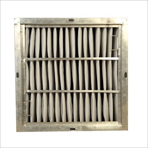 Fine Filter - Aluminium Frame, 610x610x300mm | Class F7, 90% Efficiency Down To 20 Micron, Polyurethane Sealant, Suitable For Ventilation Systems