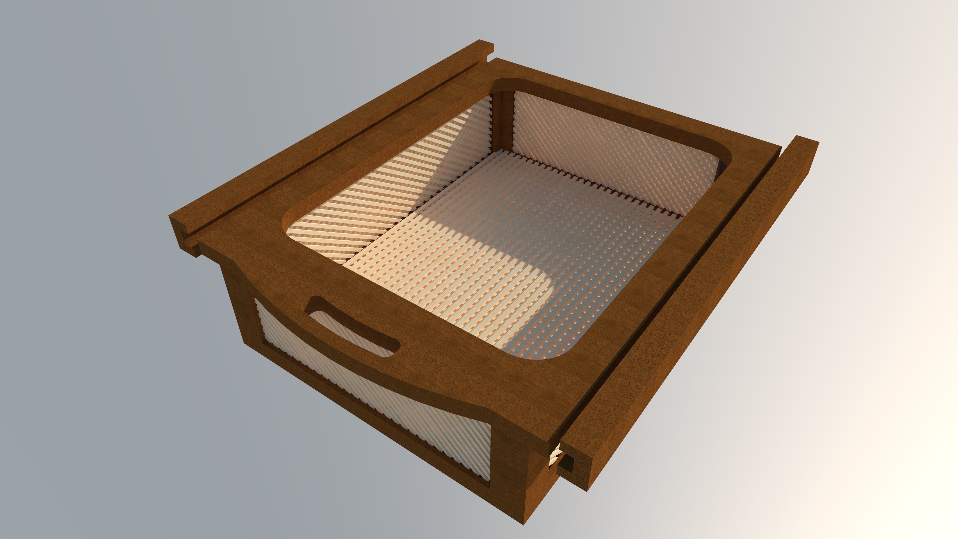 Wicker Basket - Artwork: Machine Made