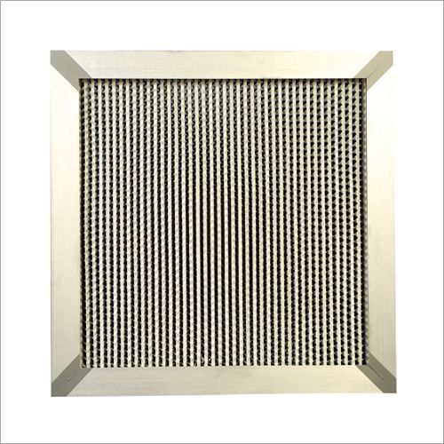 Hepa Filter - H-13/h-14 Class | Aluminium Frame, 610mmx610mmx300mm, 99.97%-99.99% Efficiency, Durable And Easy To Maintain