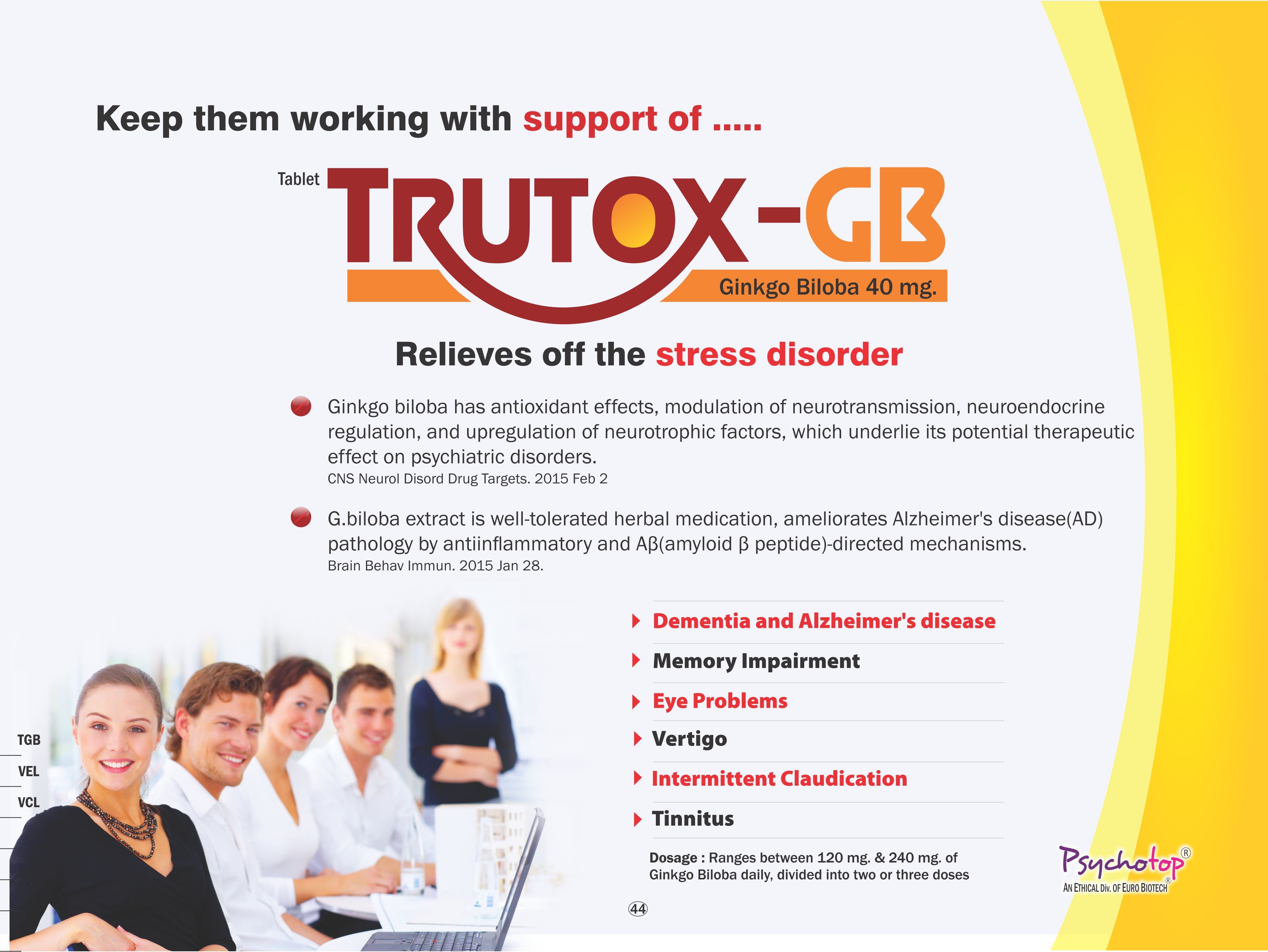 Ginkgo Biloba 40 Mg Specific Drug