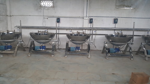 Steam Based Khoya Making Machine Capacity: 100 Ltr To 40000ltr Per Hour Kg/hr