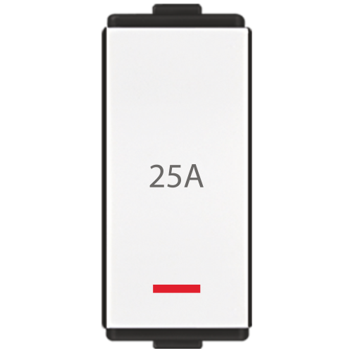 Pressfit Edge - Plastic Material, 16 Amp Modular Electrical Switch, Elegant Design With Screwless Installation And Multi-color Choices