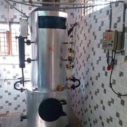 लकड़ी से चलने वाली स्टीम बॉयलर क्षमता वाली खोया बनाने की मशीन: 100 लीटर से 10000 लीटर प्रति घंटा किलोग्राम/घंटा