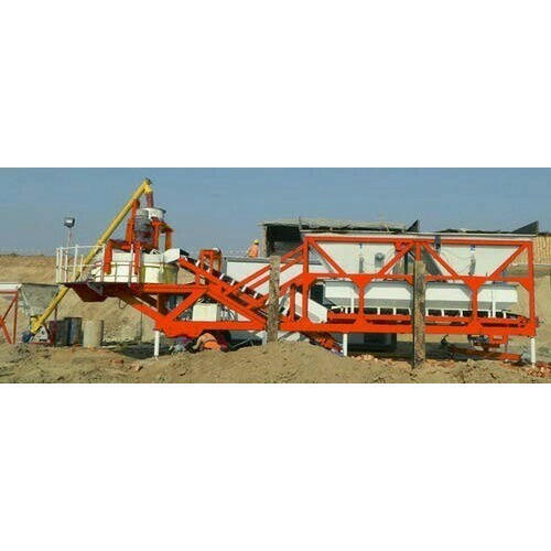 Stainless Steel Compact Concrete Batch Mix Plant