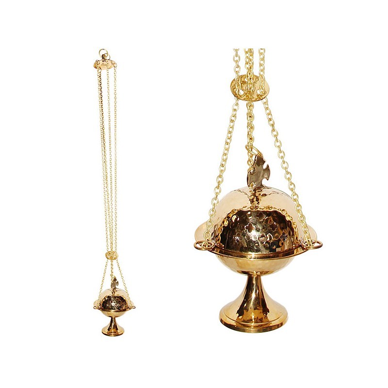 Brass Church Censer With Boat