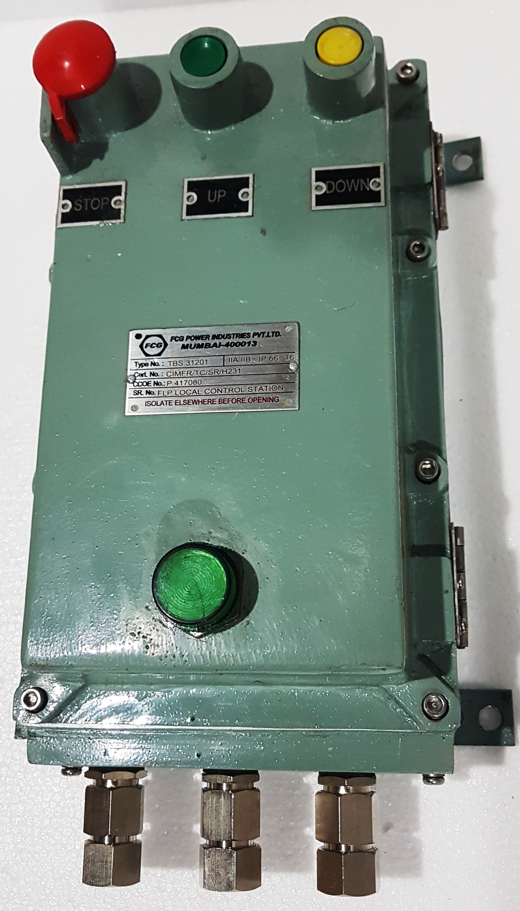 Explosion Proof Rolling Shutter Motor