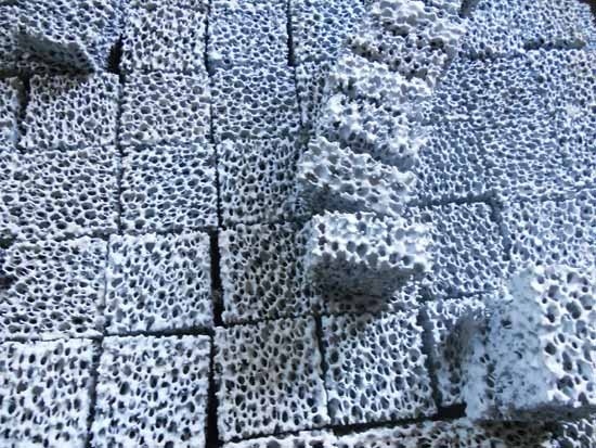 Silicon Carbide Ceramic Foam Filter - Round And Square Sizes, Exceptional Filtration Efficiency & Inclusions Reduction