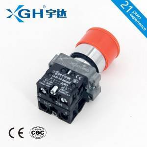 Chrome Plated Head B2 30i Emergency Push Button