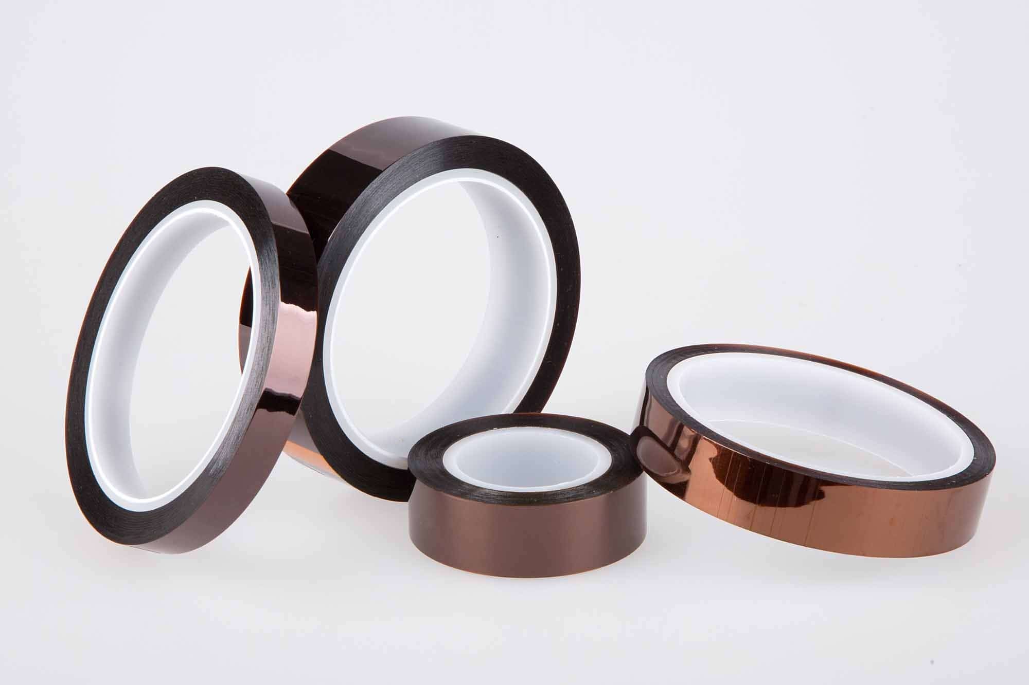Polyimide Tape - Polyimide Film Backing, Excellent Mechanical Properties | High Solvent Resistance For Motor Insulation And Transformer Coil Wrapping