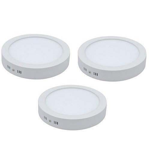 LED Round Panel Light - Plastic Material | 240 Volt Input, Ideal for Home and Office Use, Stylish Round Design