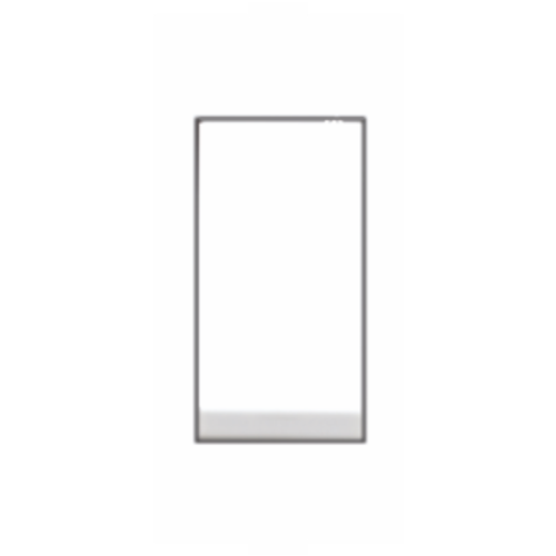 Pressfit One Modular Electrical Switch - Plastic, 6 Amp Rated, White | Elegant Design, Screwless, Soft-Touch Operation