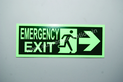 Night Glow Both Side Hanging Signages