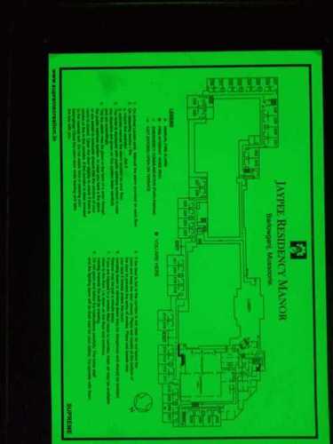 Night Glow Emergency Exit Floor Plan