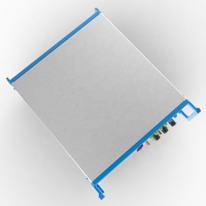 Aluminum Extruded Case - Aluminum Alloy 6063/5052, 90x60mm, Black/silver/grey, Anodized Finish