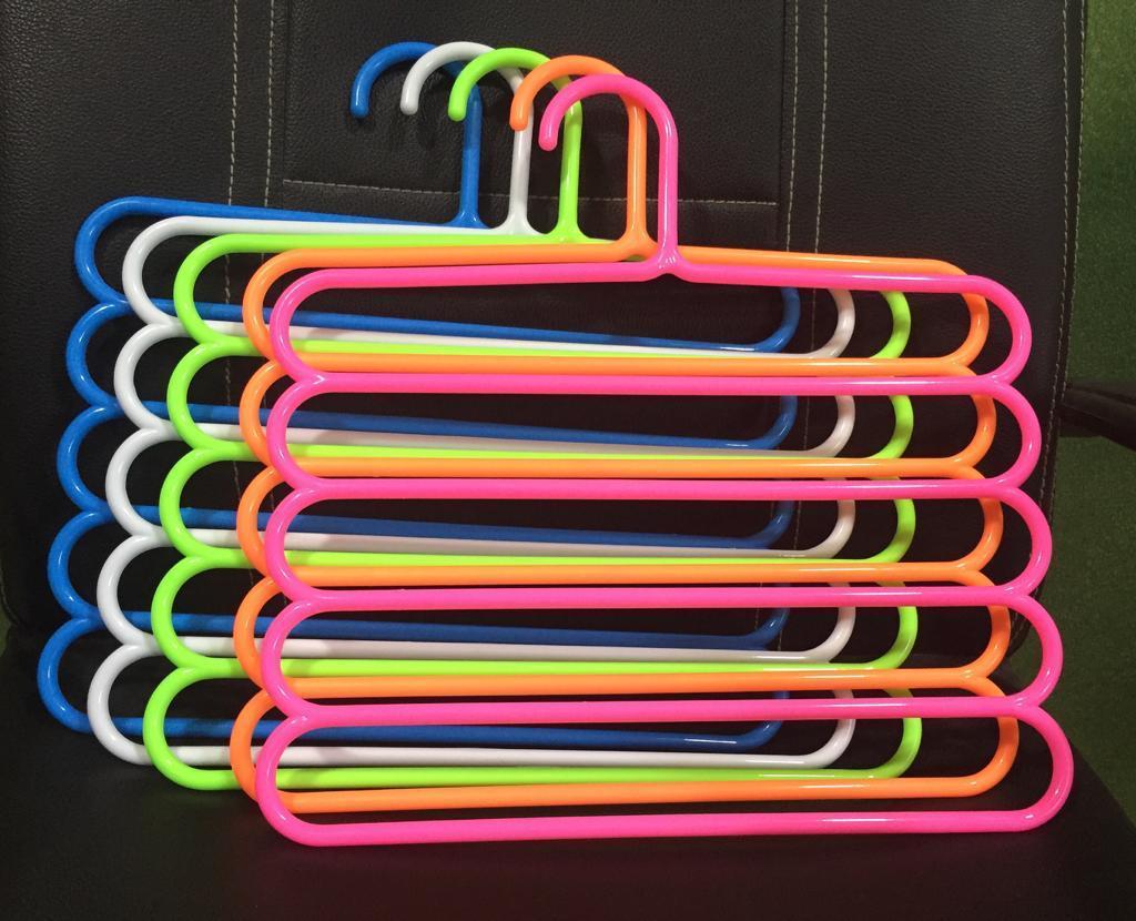 Plastic Coat Hanger - Plastic Material, Garment Type, Customizable Color | Versatile For Coats, Durable Design For Long-lasting Use