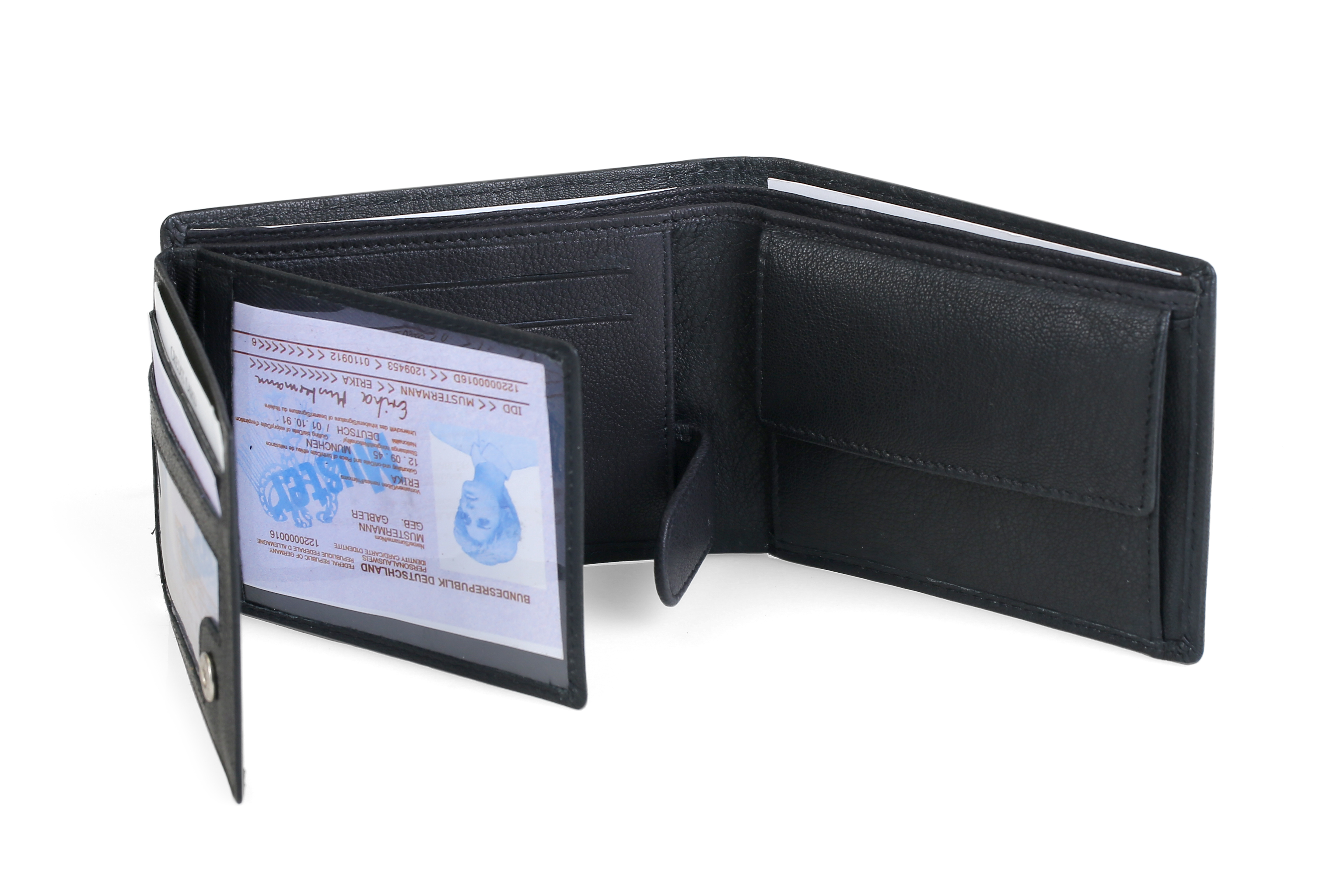 Men's Black Wallet