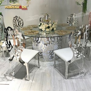 Silver Banquet Chair For Sale